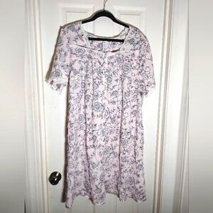 Duster Robe Adonna Floral Cotton XXL NWT